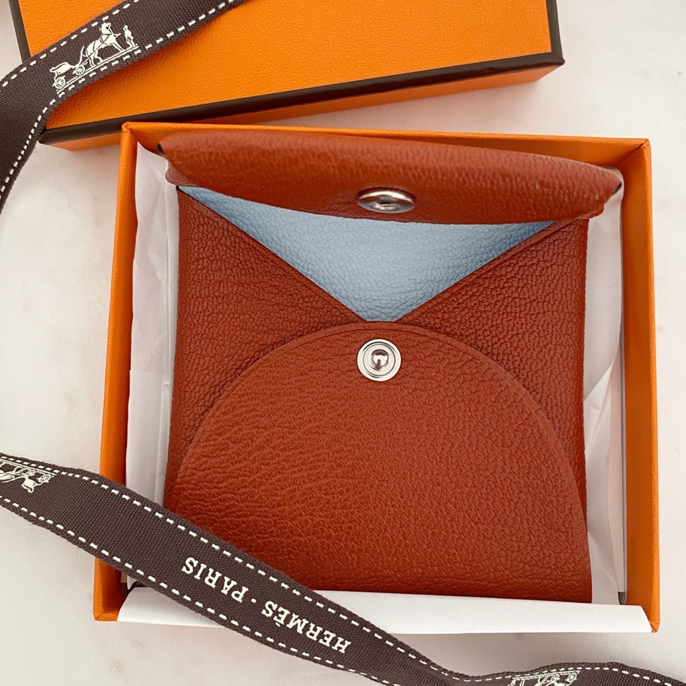 NEW Hermes Bastia Verso Change Purse - Picture 11 of 12